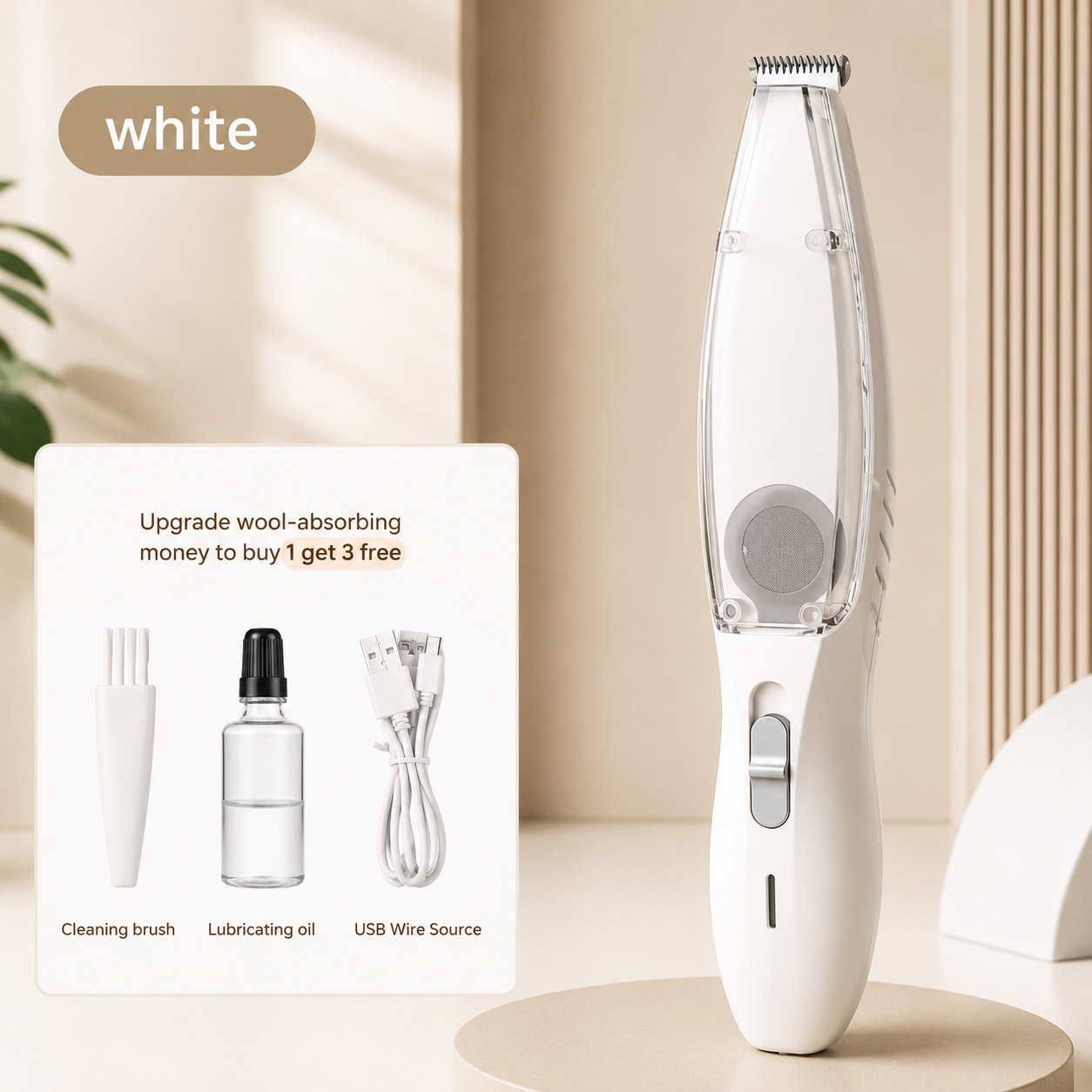 Professional Pet Grooming Clipper Kit for Dogs & Cats