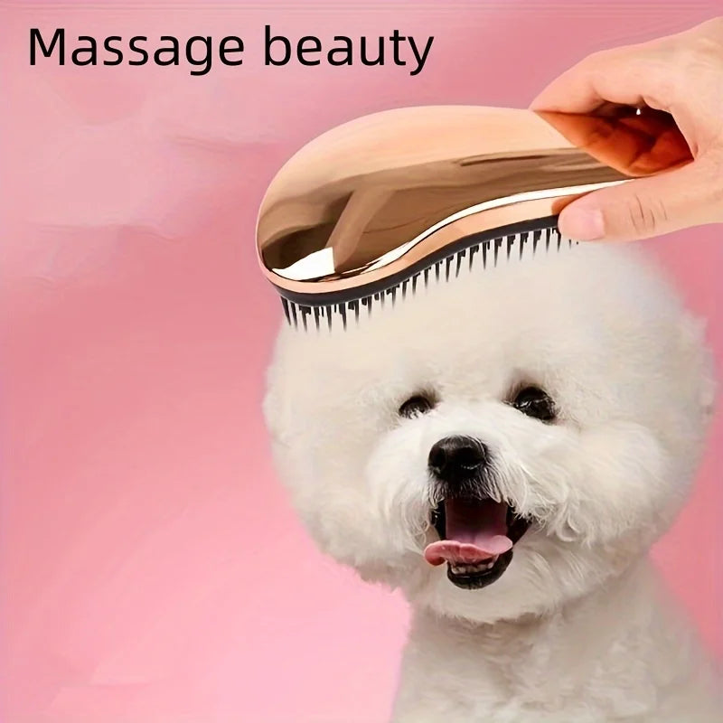 Self-Cleaning Deshedding Brush for Dogs & Cats