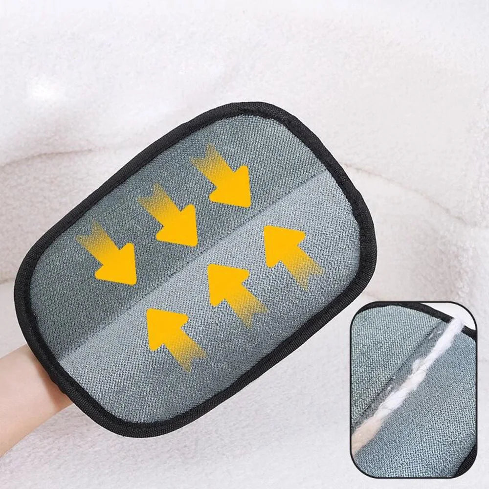 Pet Grooming Gloves – Hair Remover Brush for Dogs & Cats