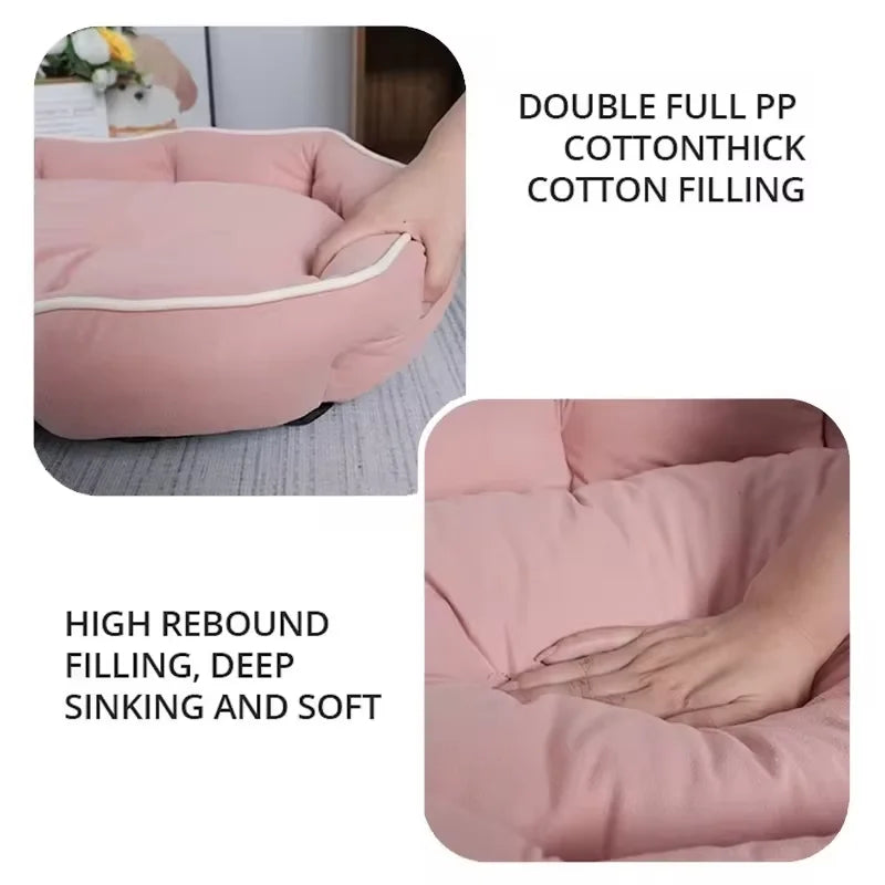 Premium Pet Sofa Bed – Cozy Winter Sleeping Mat for Large Dogs, Puppies & Cats