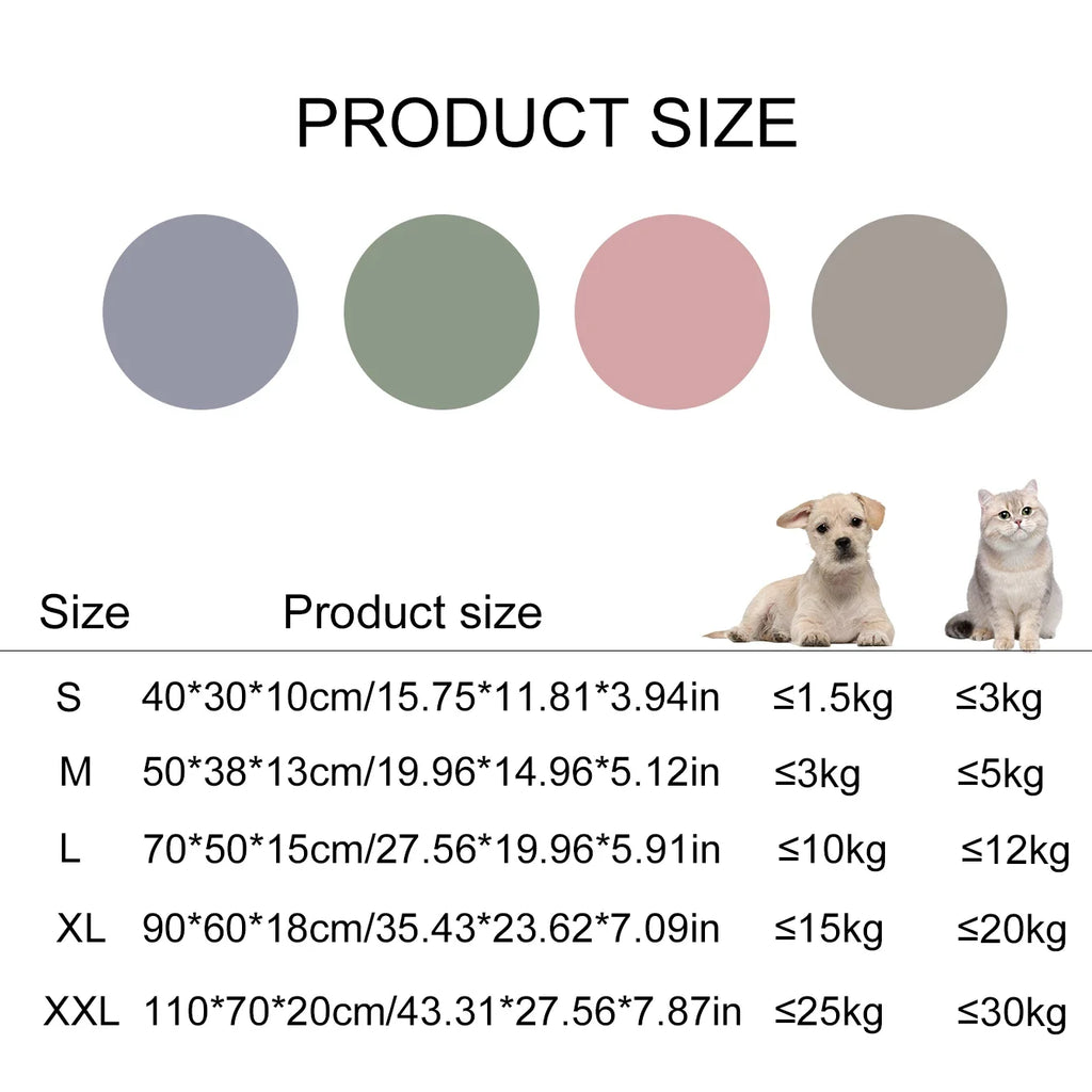 Premium Pet Sofa Bed – Cozy Winter Sleeping Mat for Large Dogs, Puppies & Cats
