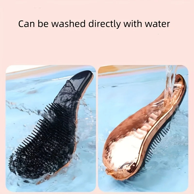 Self-Cleaning Deshedding Brush for Dogs & Cats