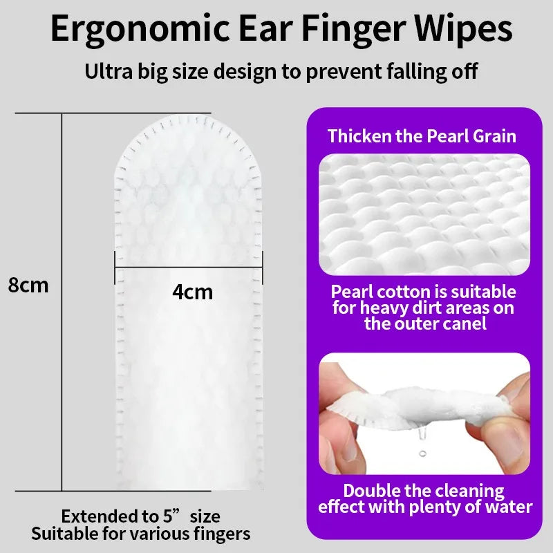 Gentle Ear Cleaning Wipes for Dogs & Cats