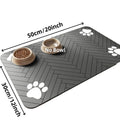 Quick-Dry Waterproof Pet Feeding Mat for Dogs & Cats